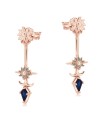 Flower Silver Stud Earring STS-7150-E